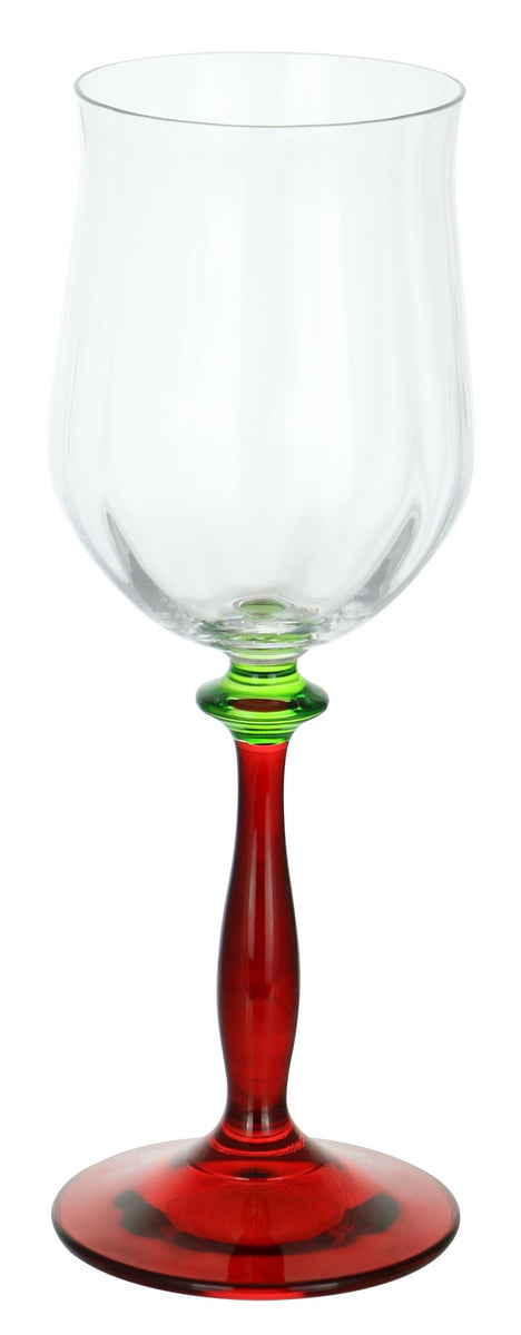 Multicolored Stem Wine Glasses - Set of 6 – ImportedGiftDepot