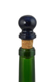 3" Inch Blue Alabaster Stone Wine Bottle Stoppers (set of 2)