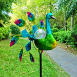 67" Peacock Style Wind Spinner