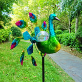 67" Peacock Style Wind Spinner