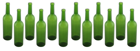 12pc Set of Plastic Wine Bottles