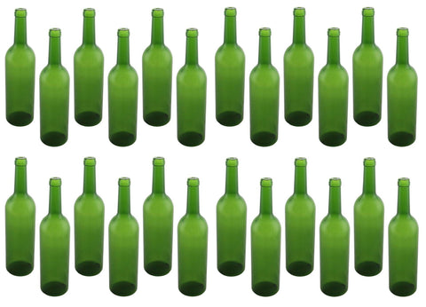 24pc Set of Plastic Wine Bottles