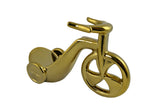 10" Polished Gold Tricycle Bottle Holder